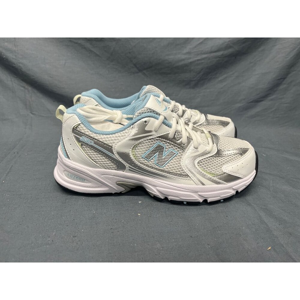 New Balance Boys 530 Athletic Sneakers PZ530GB White Blue Size 13 NEW IN BOX! - Picture 9 of 11